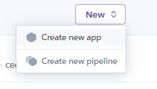 New Heroku App