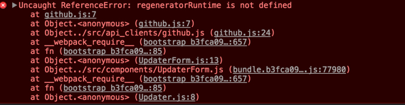 Regenerator runtime что это